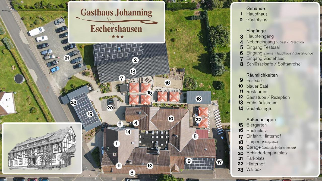 Gasthaus Johanning Ek Uslar Eksteriør billede